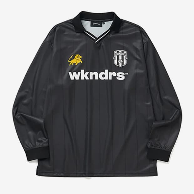 위캔더스 King Soccer Jersey (Black)