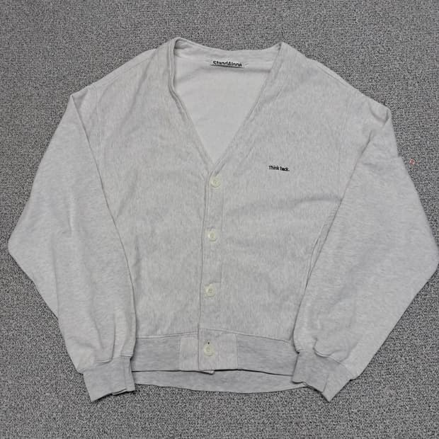StandAlone 스탠드얼론 회색 코튼가디건