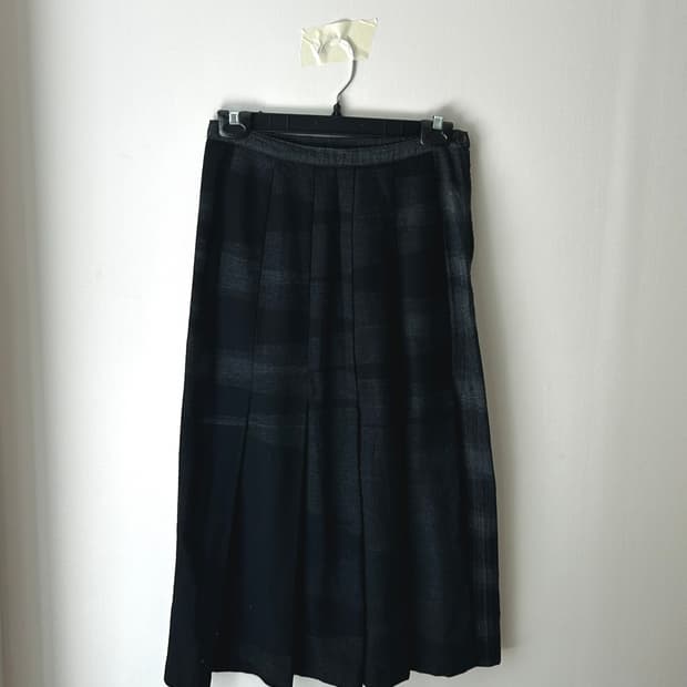 Comme des garcons 꼼데가르송 플리츠 스커트