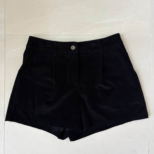 오로 코듀로이 숏팬츠
