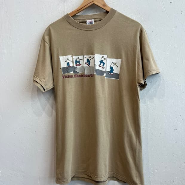 90s 비전스트릿웨어 스케이트 반팔 티셔츠 Made in USA