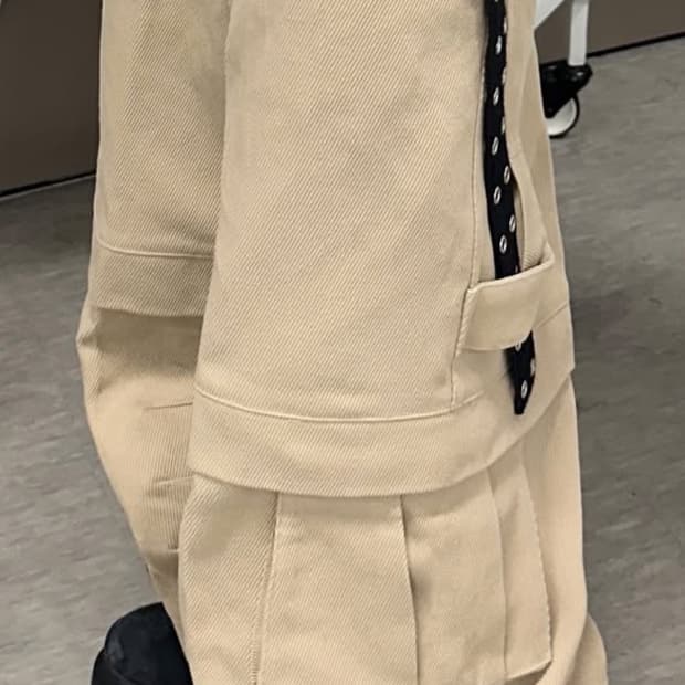 카미엔 타이탄 베이지 배기 팬츠 (os,2)