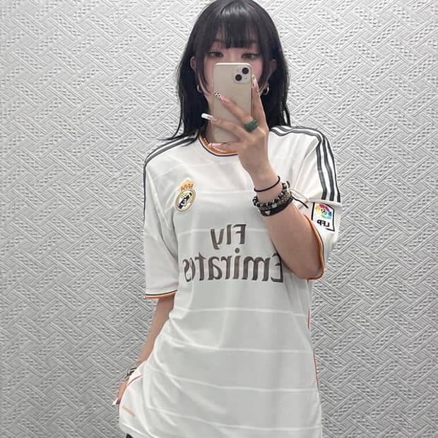 아디다스 레알마드리드 노마킹 축구 져지 반팔티 105 C11419