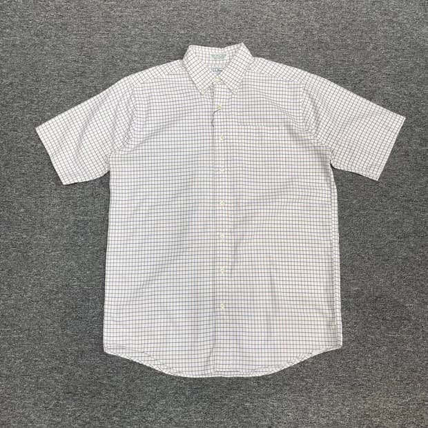LL.Bean 체크 반팔셔츠 P1103
