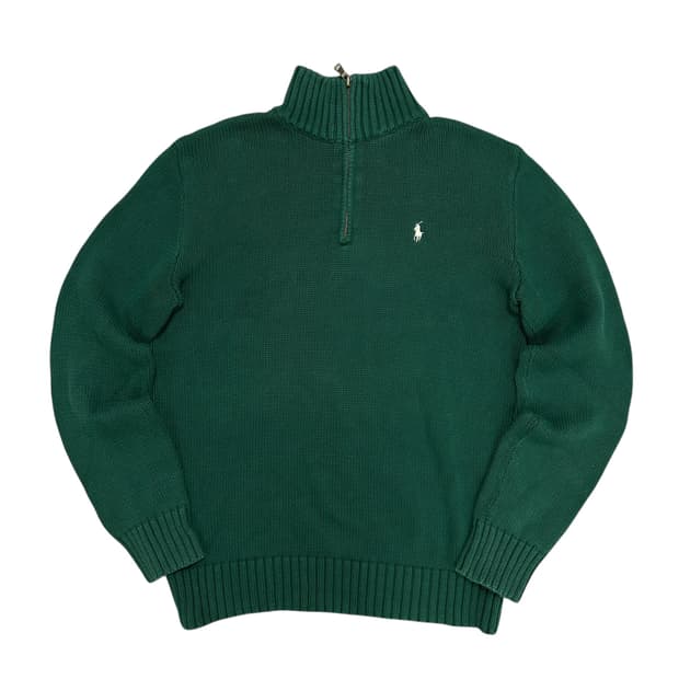 폴로 하프집업 코튼니트(18-20)