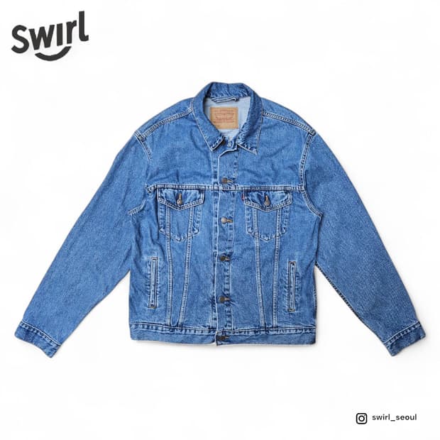 90s Levis usa made 3rd trucker jacket