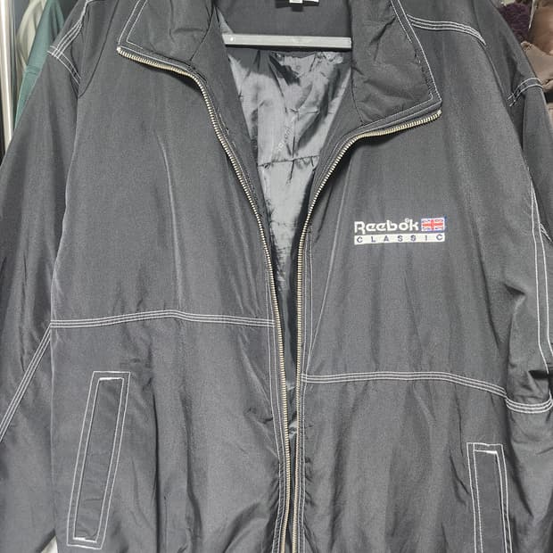 리복 바람막이 점퍼