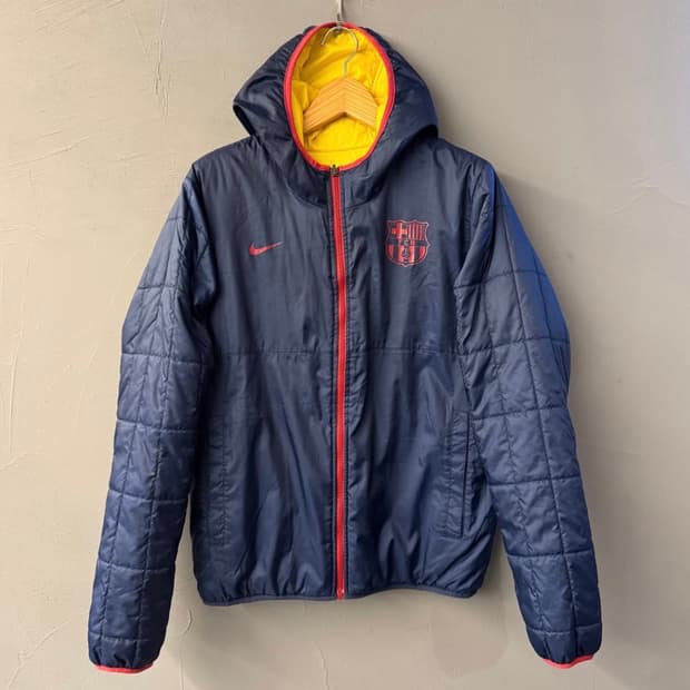 나이키 바르셀로나 리버시블 경량패딩 m