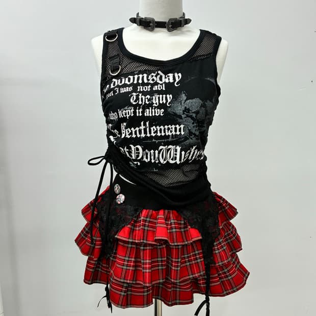 카터 캉캉 펑크 스커트55