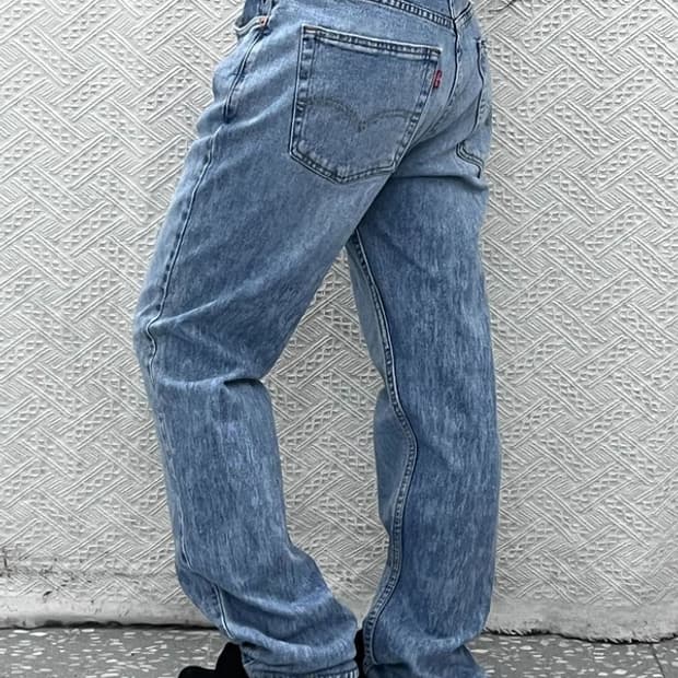 리바이스 514 캐주얼 빈티지 데미지 워싱 데님팬츠 32인치 C10161