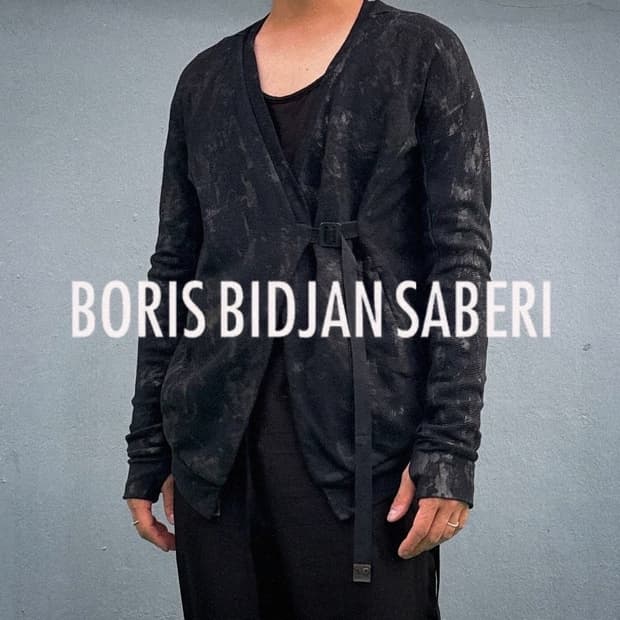 Boris Bidjan Saberi Cardigan 16SS