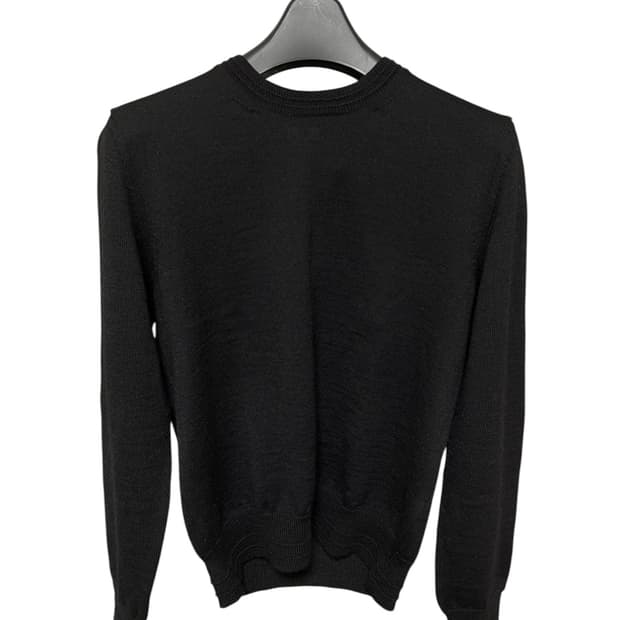 꼼데가르송 옴므 듀스 블랙 니트