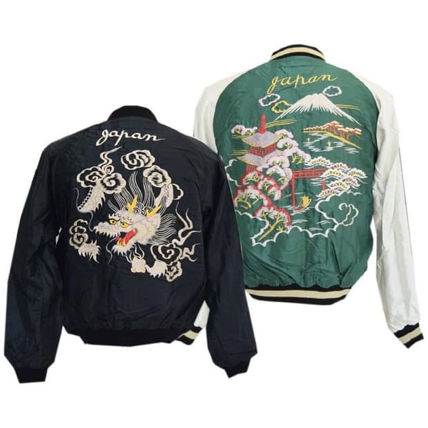 테일러토요 리버시블 스카쟌 Lot No. TT15390-219