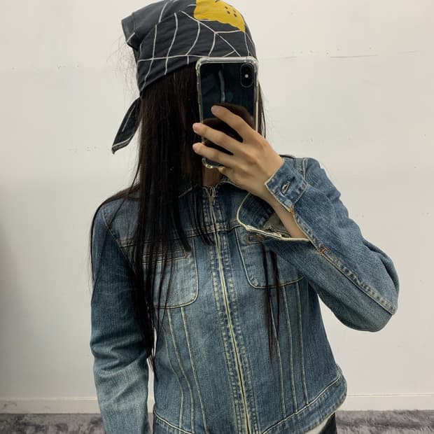 Gap 스트레치 트러커 데님 자켓