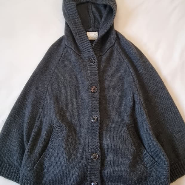 빈티지 모리걸 하구미 케이프 망토