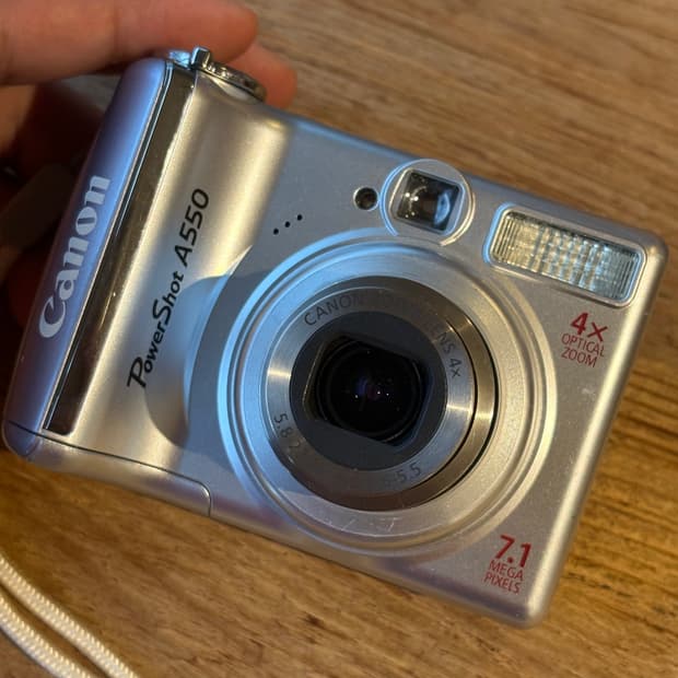 캐논 PowerShot A550 빈티지디지털카메라