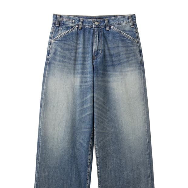 해칭룸 Wide Jeans Blue 판매합니다.
