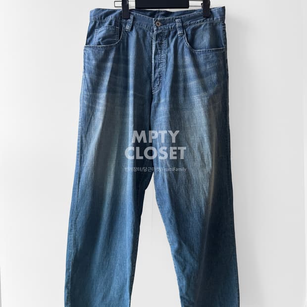 [L] Loom Osaka NO7 샴브레이 데님팬츠