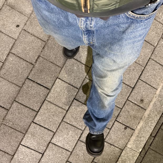 [38x30] 리바이스 517 90‘s오렌지탭