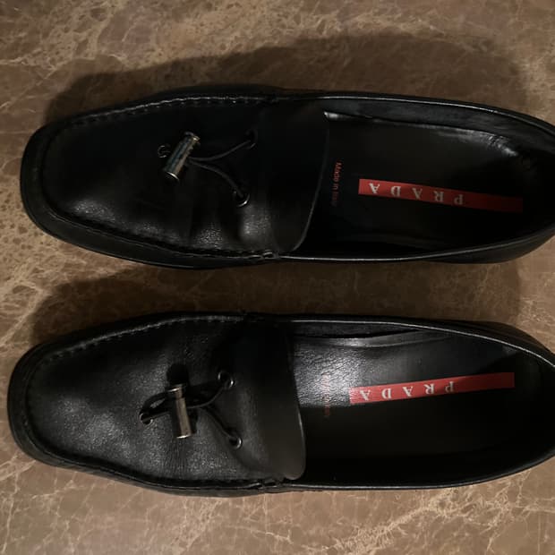 Prada sports loafers