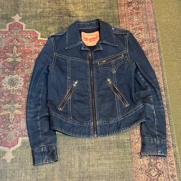리바이스 데님 라이더 자켓