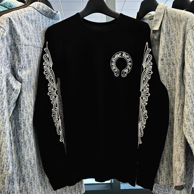 크롬하츠 홀스슈 와플 롱슬리브 라지
