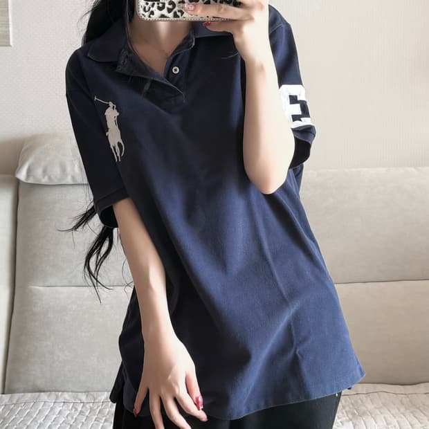 폴로 랄프로렌 빅포니 네이비 반팔