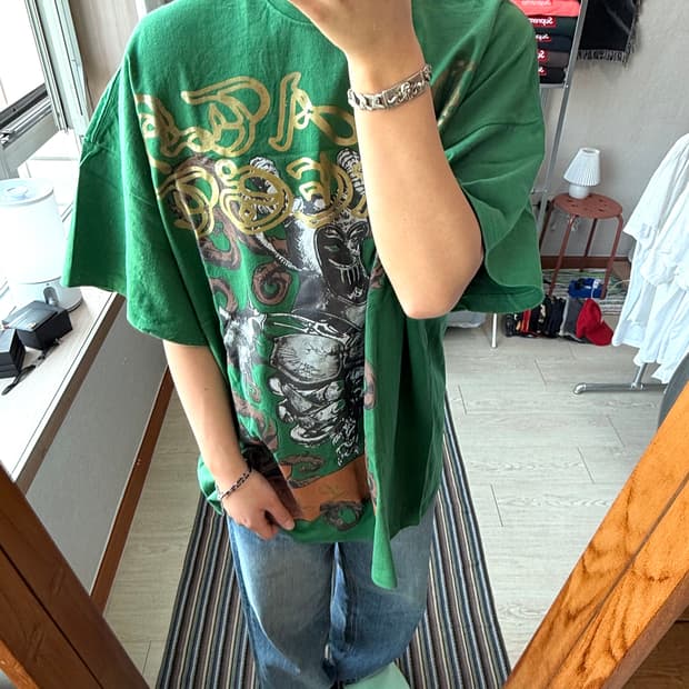 Rapahell 오리엔탈 반팔 티셔츠