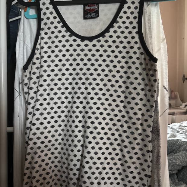 할리 로고 나시