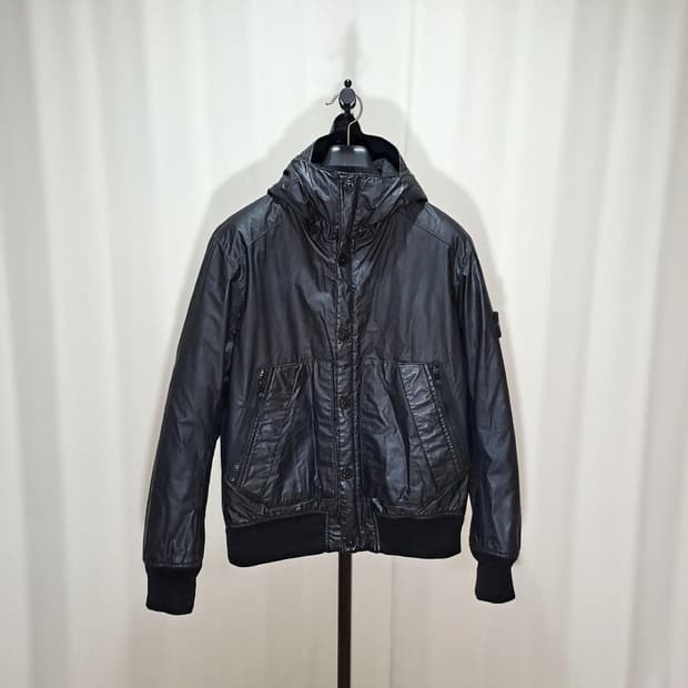 (택포) 스톤아일랜드 무솔라고마타 플라이트 자켓 XL B899