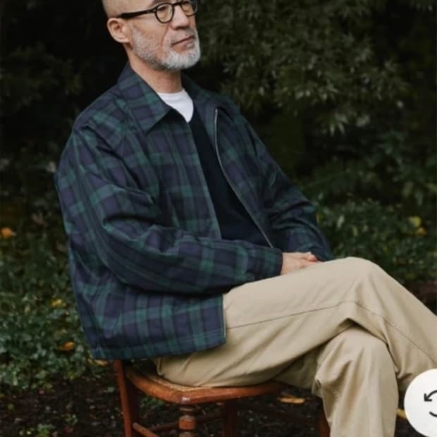 랜즈엔드 바라쿠타 블랙와치 m사이즈