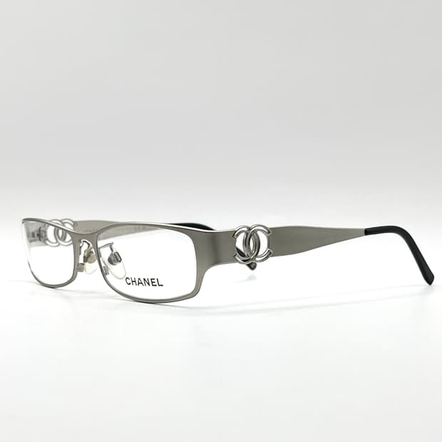 CHANEL 샤넬 실버 안경