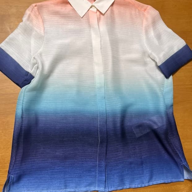 maje 마쥬 그라데이션 블라우스_1 사이즈