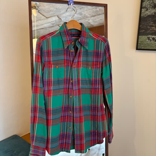 랄프로렌 플란넬셔츠