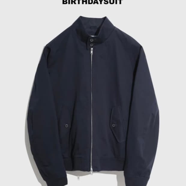 벌스데이수트 해링턴 자켓 네이비 M