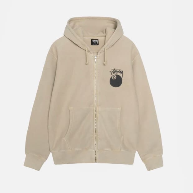 스투시 8볼 후드집업 M