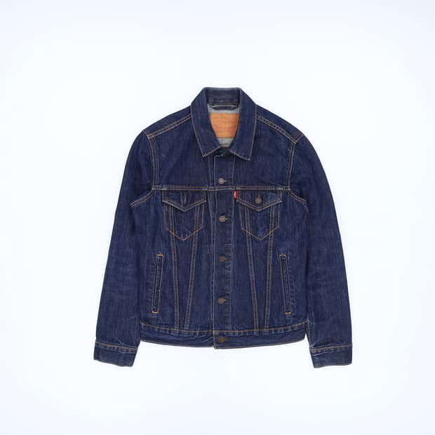 S 리바이스 데님 트러커 청자켓 N7575