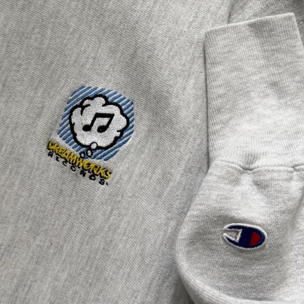 Champion 챔피언 90’s 리버스위브 드림웍스 레코드 맨투맨 