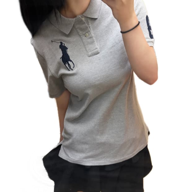 폴로 랄프로렌 빅포니 그레이 카라티 PK 정품