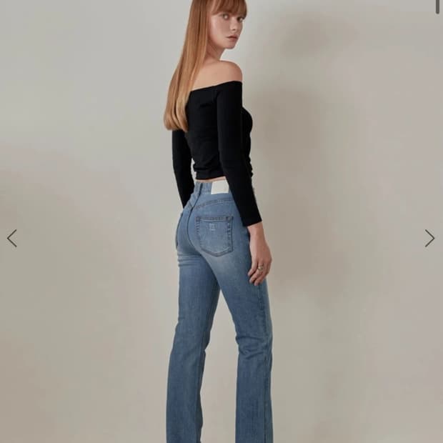 27Y 세미 부츠컷 청바지 XS 사이즈 (중청)