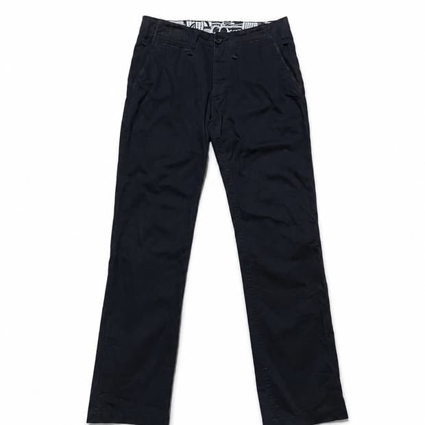볼컴(Volcom) 블랙 디테일 치노 팬츠