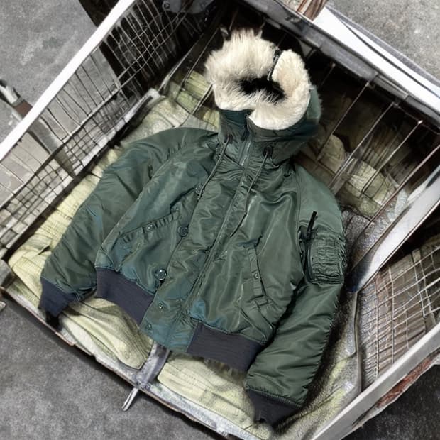 알파인더스트리 1993 n2b 파카 (XL) 군납용