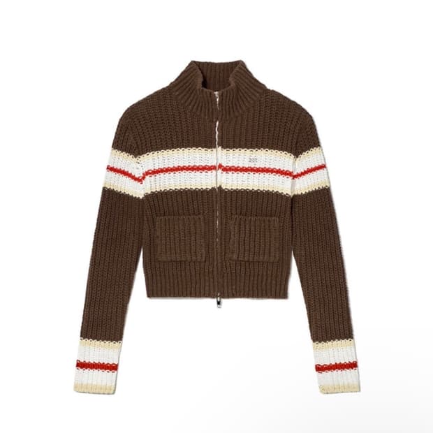 기준 Line Knit Jacket 라인 니트 자켓