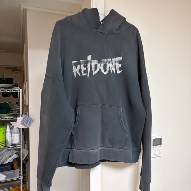 리던 빈티지 워싱 후드m