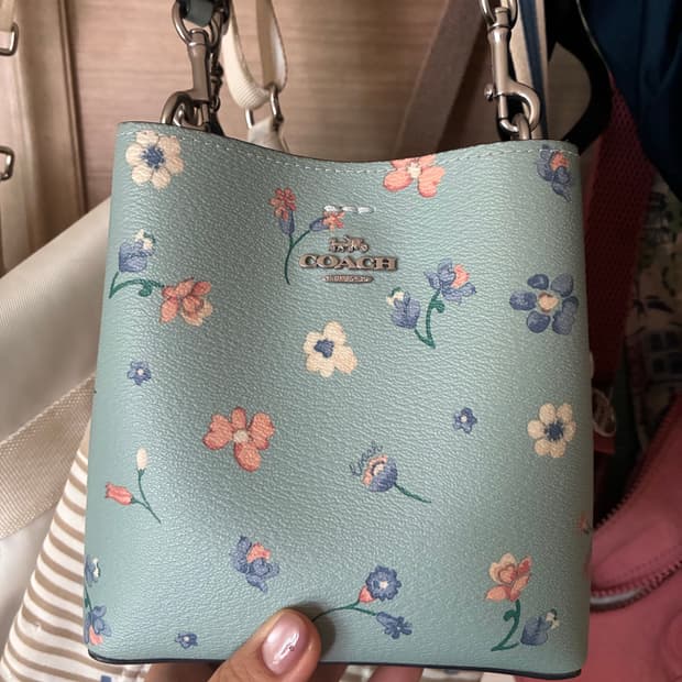 코치 미니 버킷백