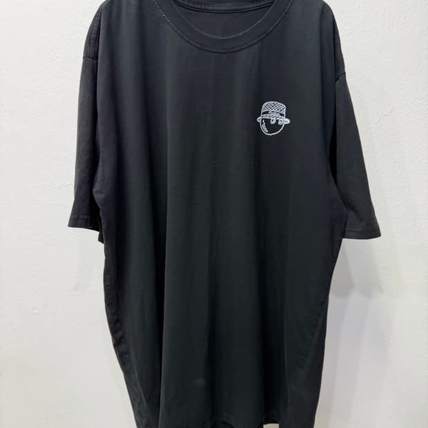 정품) 말본 남성 블랙 반팔티 4XL