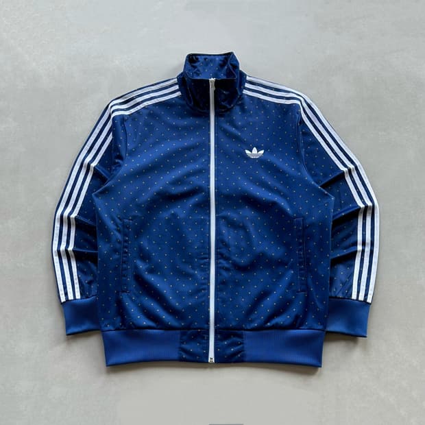 [L]아디다스 파이어버드 도트 네이비 트랙탑 져지