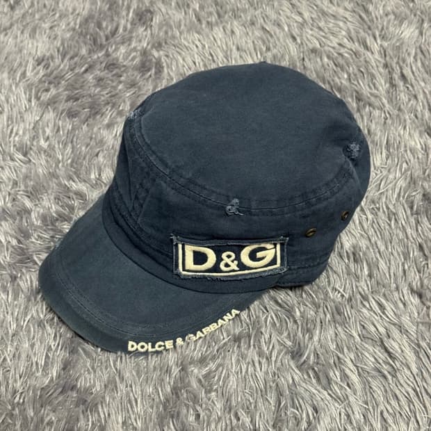 돌체앤가바나 D&G 네이비 워크캡