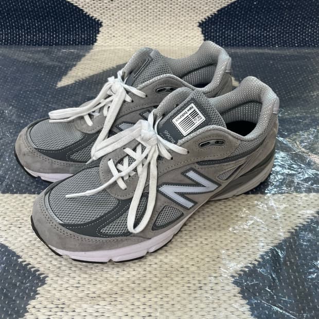 270)뉴발란스 990v4 메이드 인 USA 그레이 실버