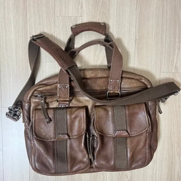 llbean 엘엘빈 2way 레더백